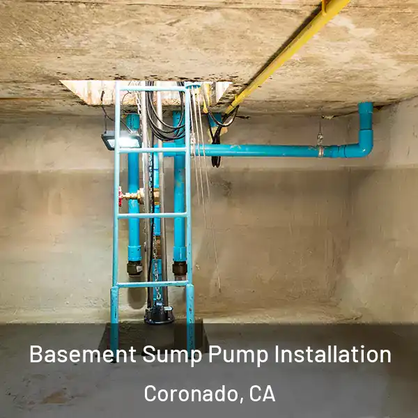  Basement Sump Pump Installation Coronado, CA