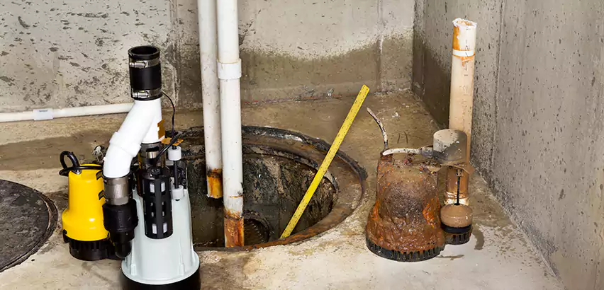 Installing Sump Pump in Finished Basement in Coronado, CA
