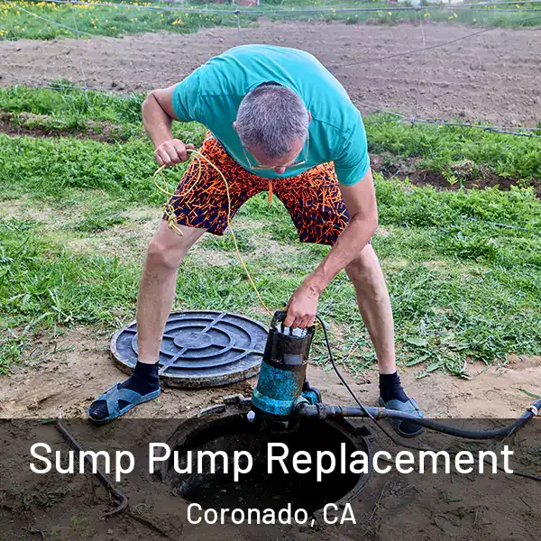  Sump Pump Replacement Coronado, CA