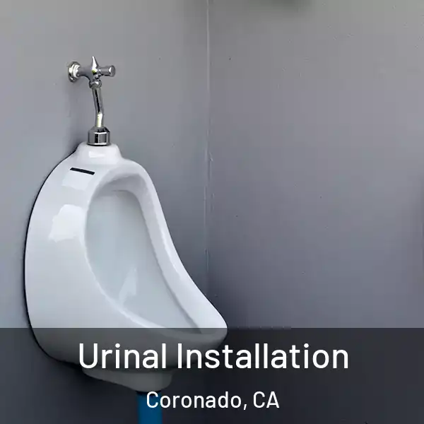  Urinal Installation Coronado, CA